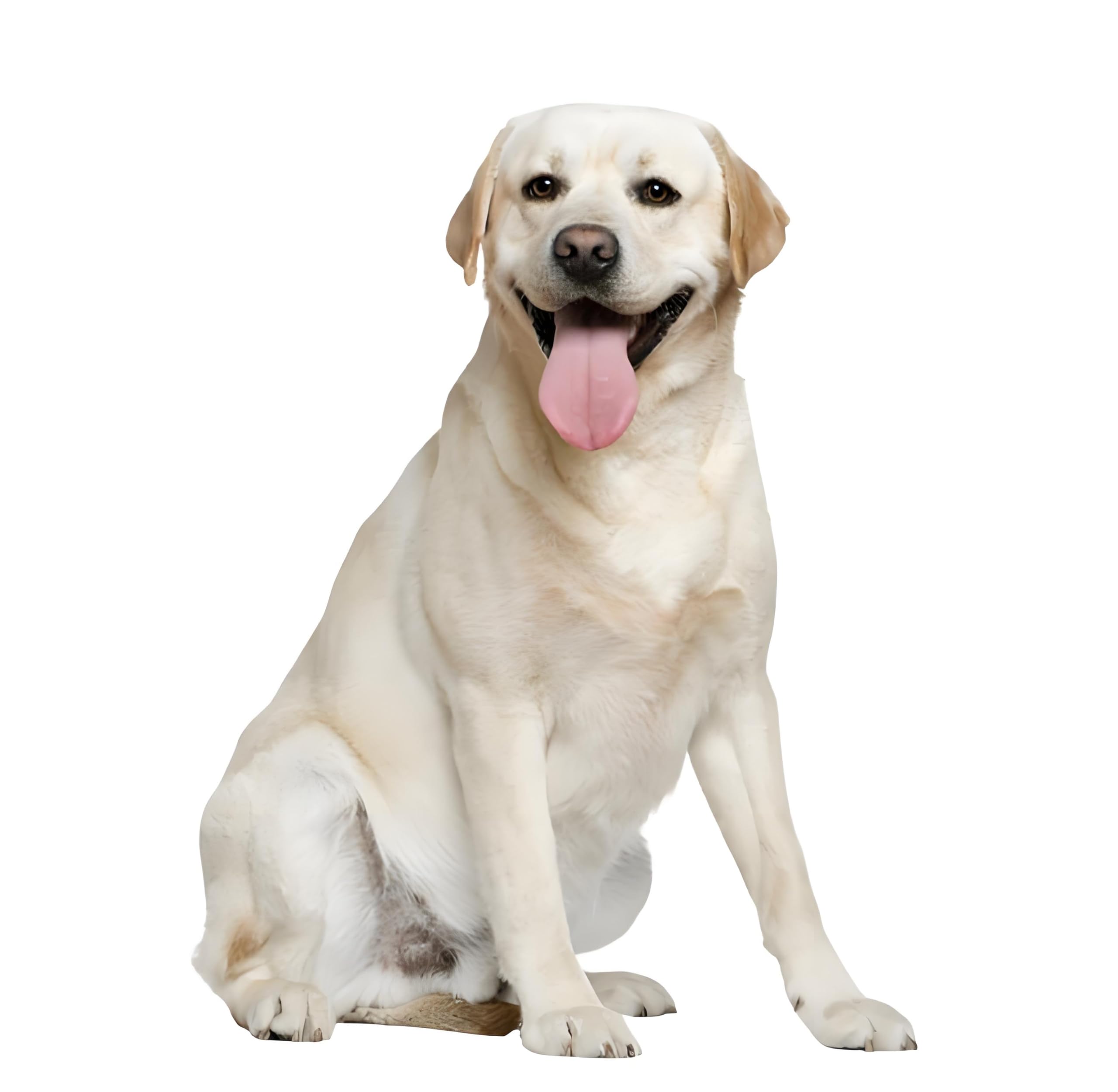 Labrador Retriever Reflektierende Aufkleber, Niedliche Haustier Hund Wasserdichte Aufkleber, Labrador PVC-Sticker für Auto Laptop Kühlschrank Hause Dekorative ((22cm/8.66inch))