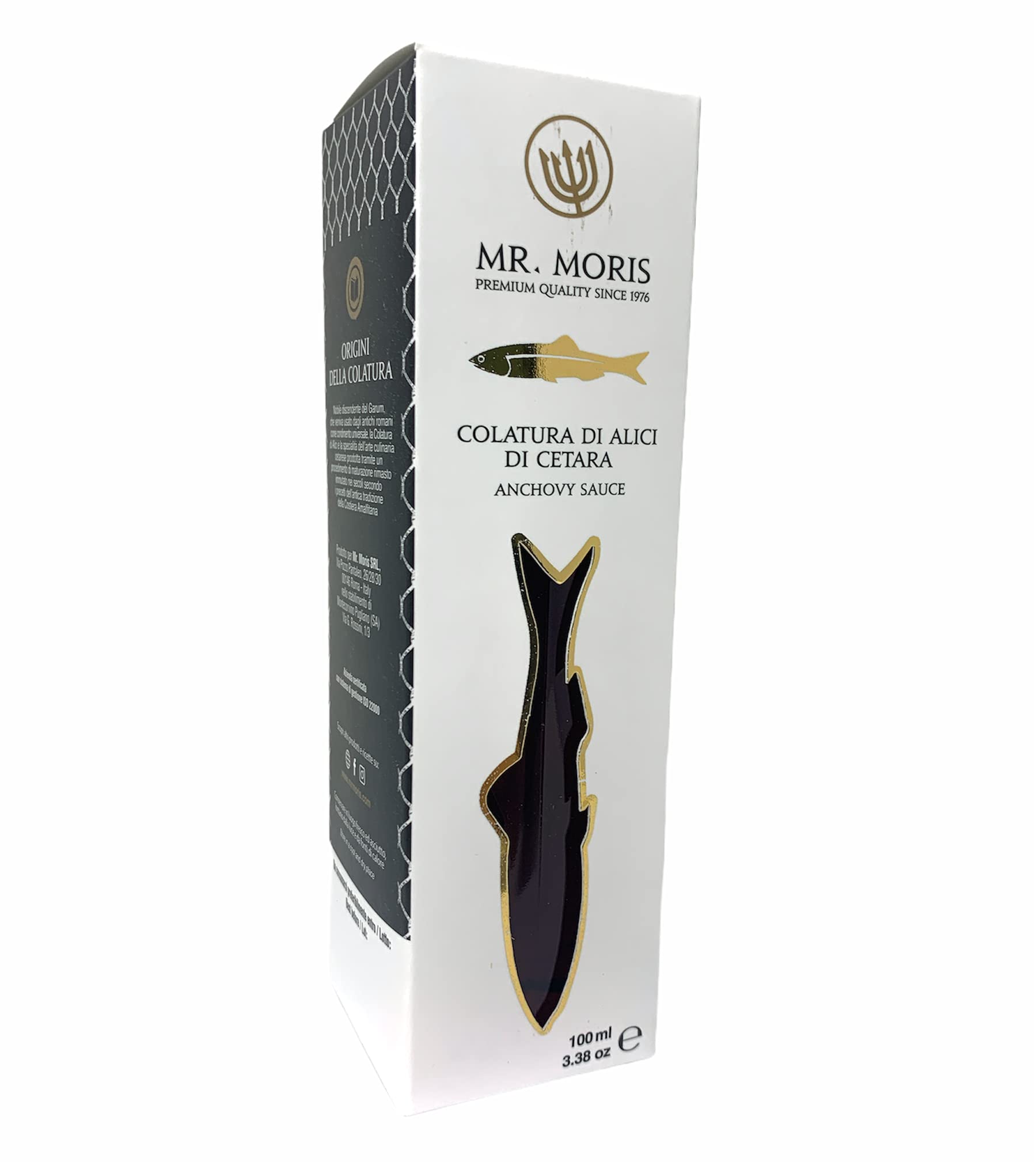 Mr. Moris │ Colatura di Alici de Cetara │ Salsa de anchoas │ Hecha en Italia │ 100 ml