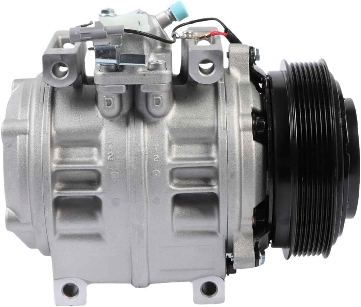 1PC 7PK AC Compressor 88310-36212 447220-1451 Compatible for Coaster Bus 10P30C Air Conditioning Compressor Cooling System Car Accessories