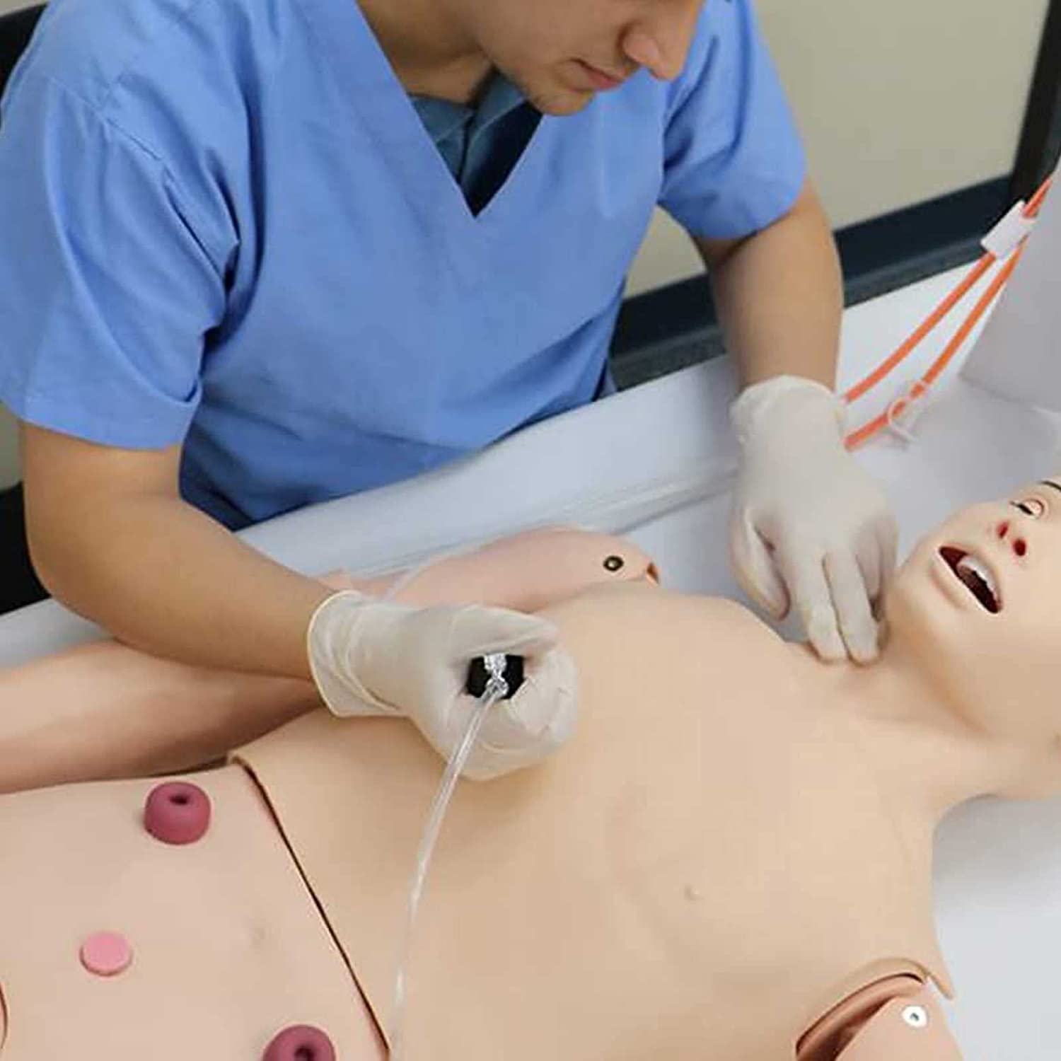 170 Cm Pflegepuppe Männliche Multifungionales Manikin Für Krankenpflegeausbildung Unterricht Und Bildung Medizinischer Versorgung Patientenversorgung Simulator Ältere Menschen Human Body Model