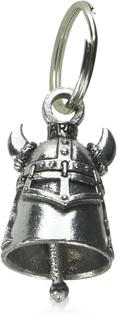 VIKING Guardian Bell Motorcycle - Harley Accessory HD Gremlin NEW Riding Bell Key Ring Mod Dyna FXR Custom Triumph Heritage Sportster Chopper 1200 Iron 880 Vulcan Goldwing Honda Yamaha Kawasaki Sport