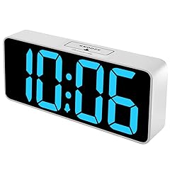 Dream Sky Large Digital Alarm Clock Big Numbers for Seniors & Visually Impaired, 9 Inches Electric