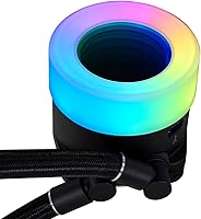 Vista 5 de Lian Li Enfriador líquido para CPU Galahad II Trinity de 14.173 in, ventiladores de radiador ARGB en cadena ARGB preinstalados o ventiladores UNI