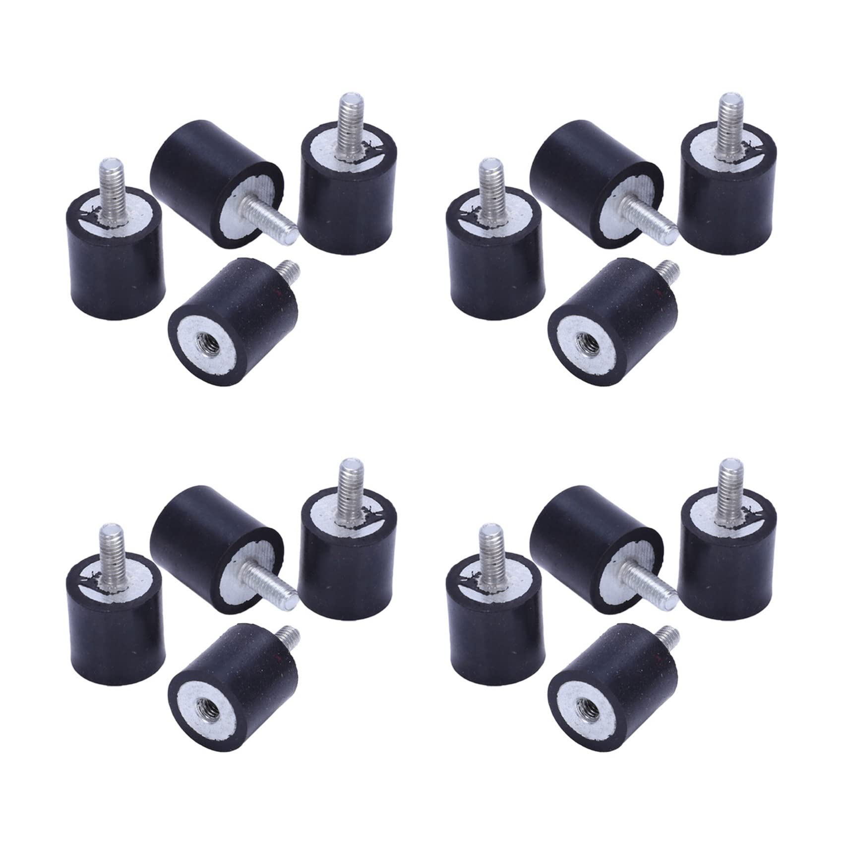 Jnchdghwa 16Pcs Anti Vibration Rubber Buffer Insulator Attachment 15mmx15mm