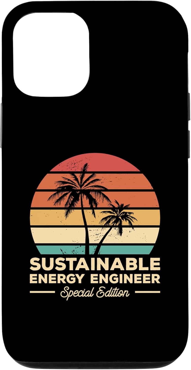 iPhone 13 Vintage Sustainable Energy Engineer Case iPhone 13 Vintage Sustainable Energy Engineer Case