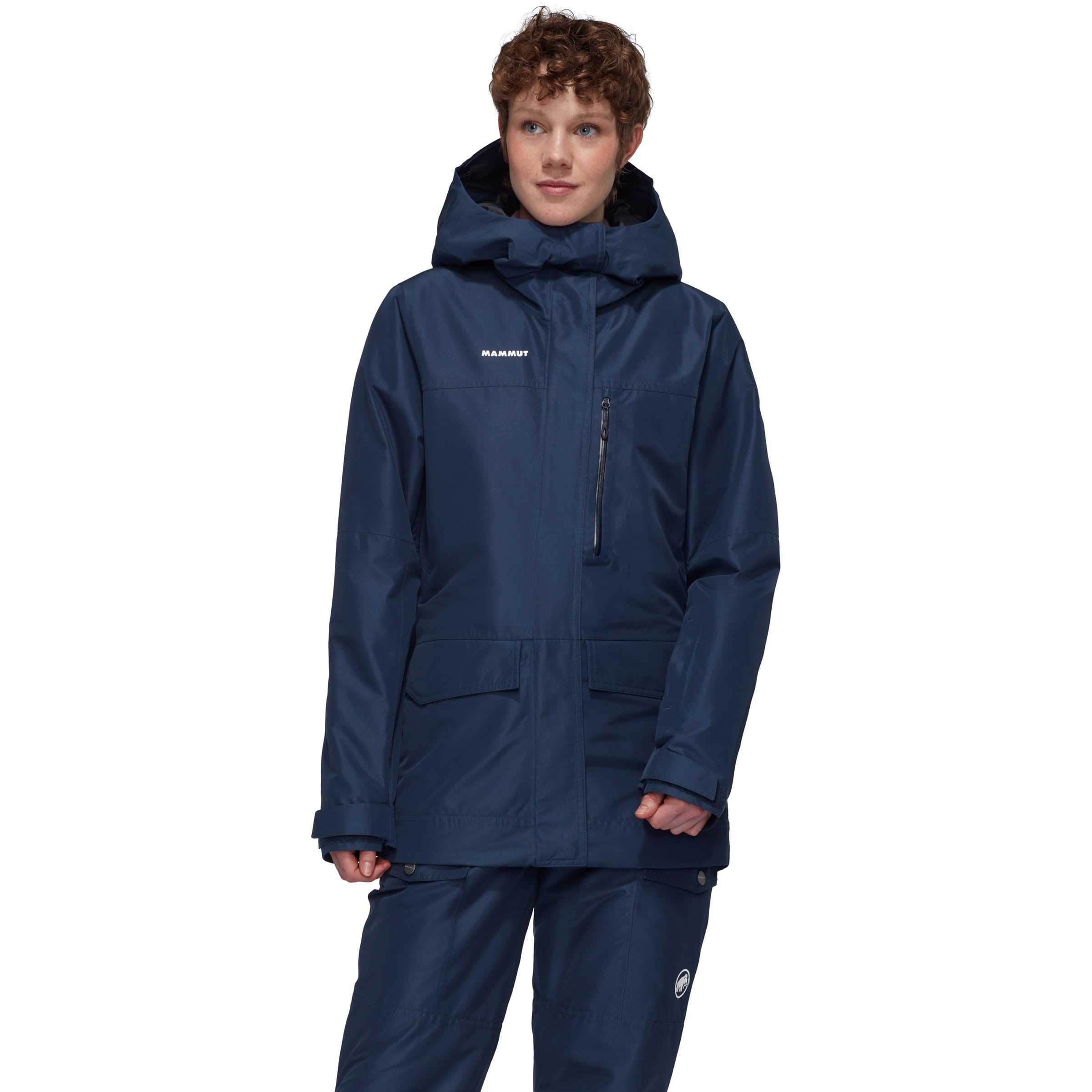 Mammut Femme Fall Line HS Thermo Hoodie Veste, marine, XL