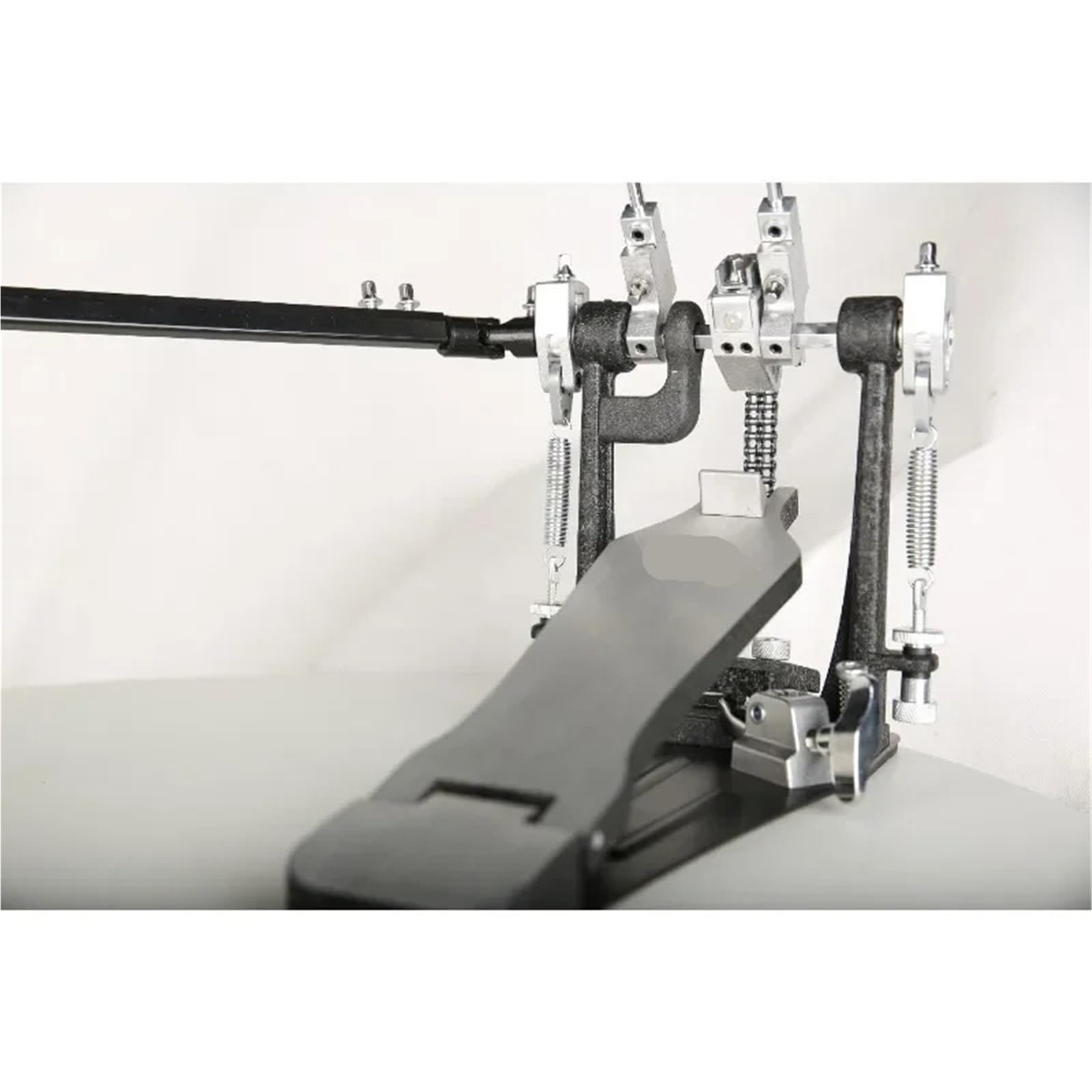 Grosse caisse à double pédale, en métal, adaptée aux instruments de percussion type batterie Pour Jeu De Grosse Caisse Et Batterie éLectronique