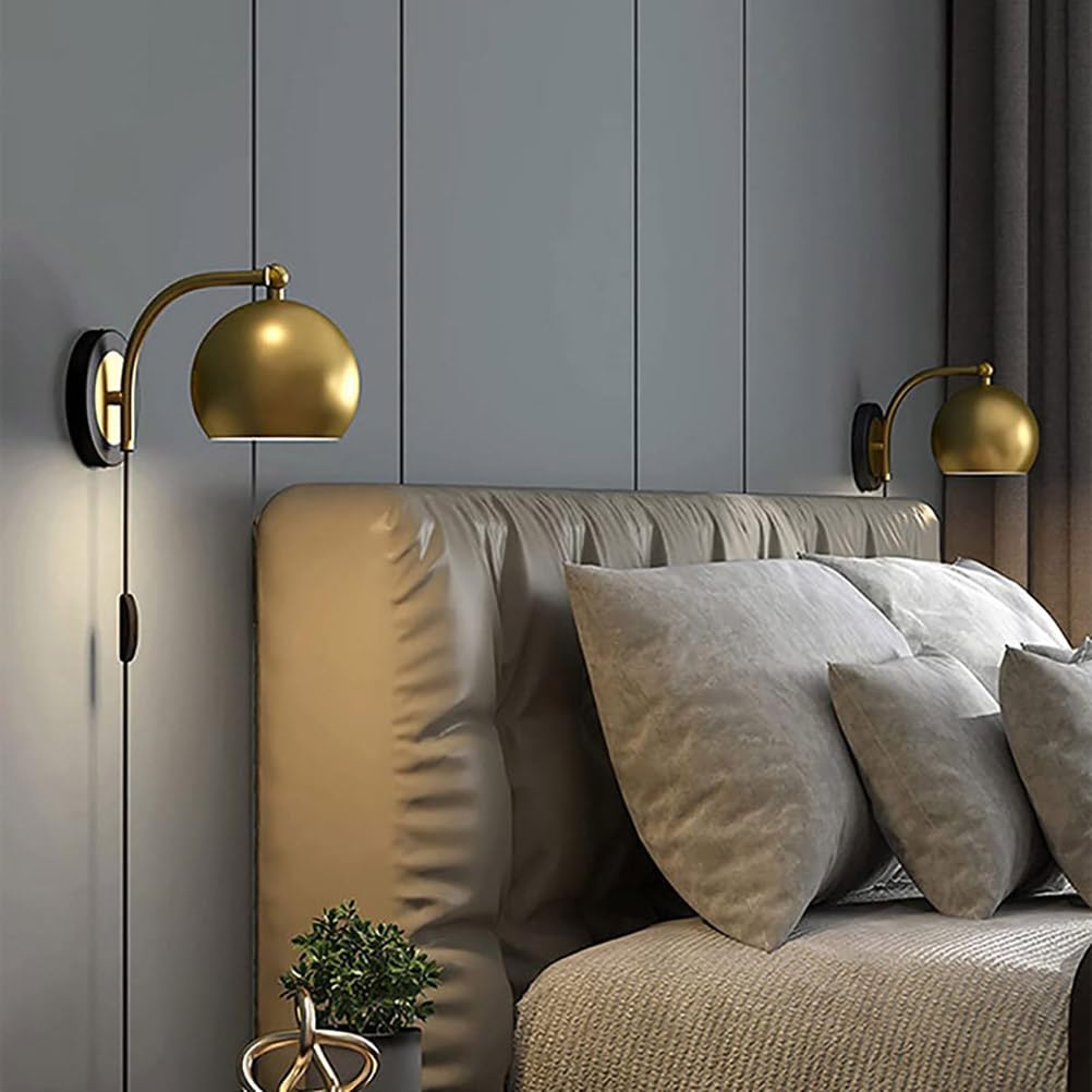 Metalen Wandlamp Roze Mengjay Retro Wandlamp E27 – In Roze | Voor Slaapkamer, Woonkamer, Café Creatieve Metalen Binnenlamp