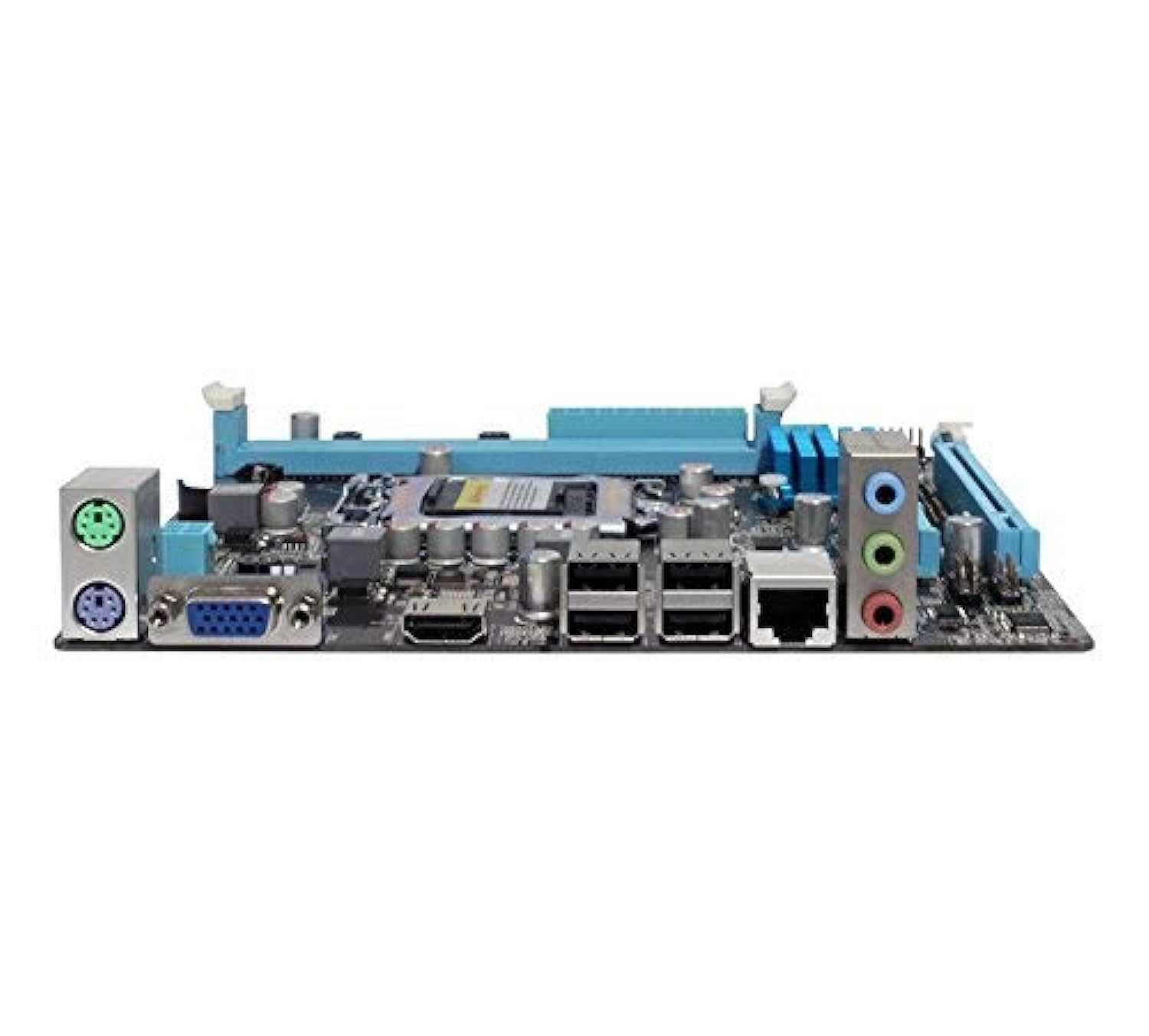จากบนลงล่าง view of Zebronics H61 Motherboard