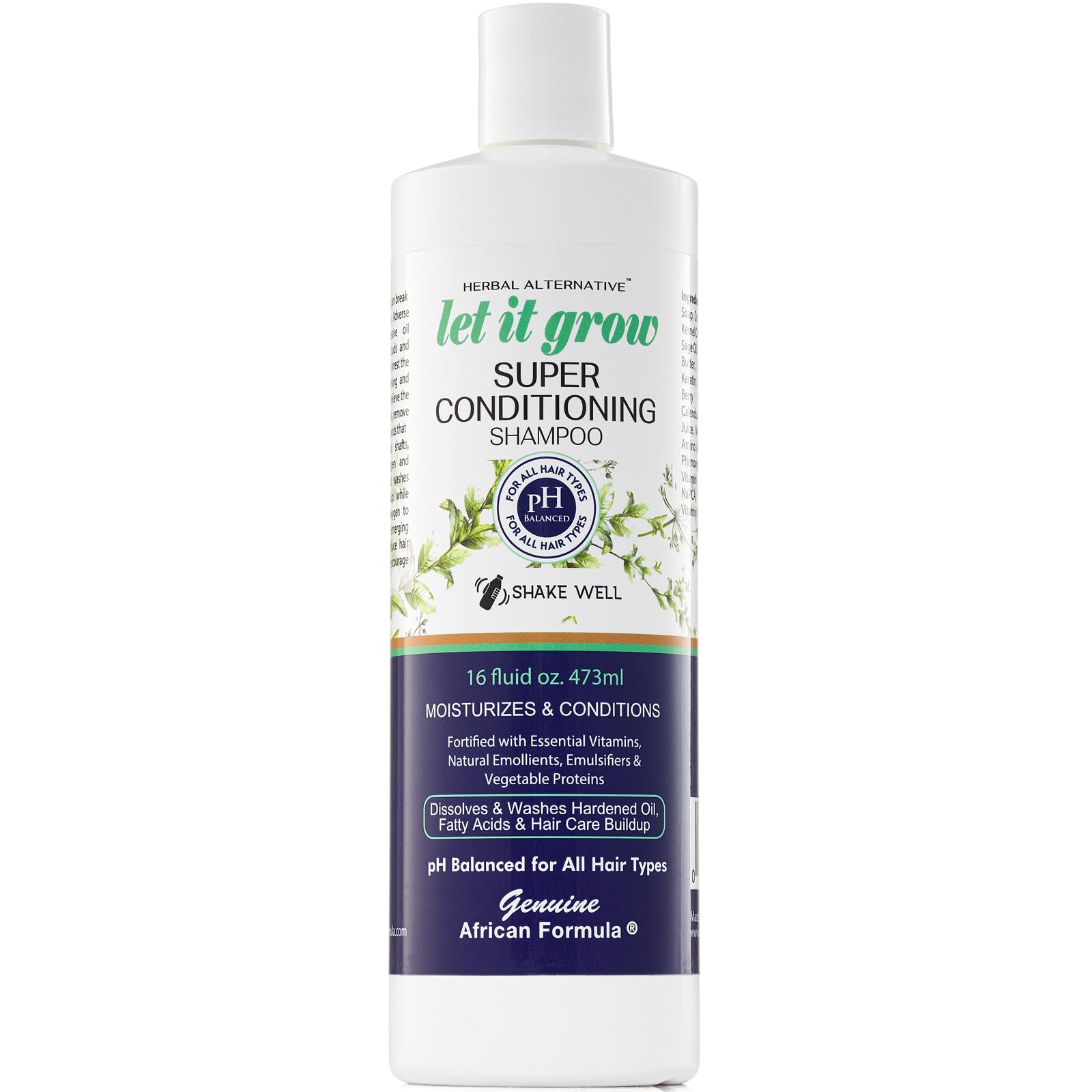 Amazon.com: Genuine African Formula Let-It-Grow Shampoo 16oz