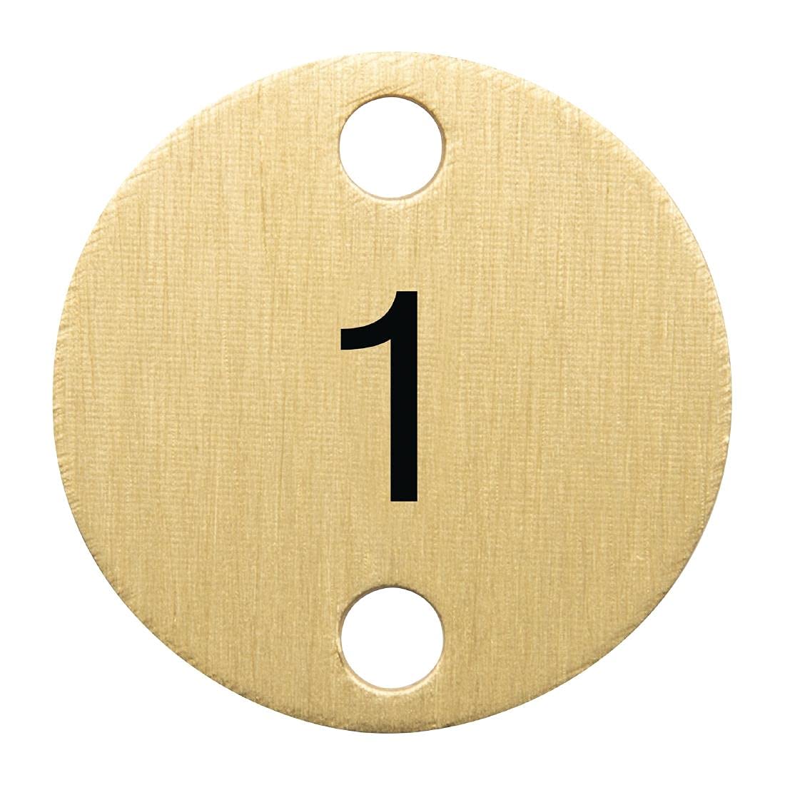 Olympia Numéros de table bronze (1-5)