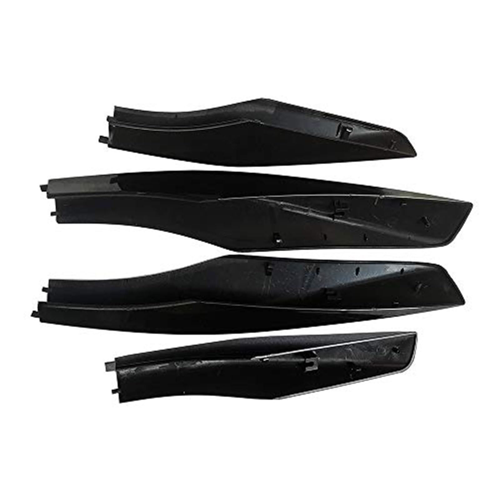 4pcs Black ABS Roof Rack Caps, for Lexus, RX330 RX350 RX400