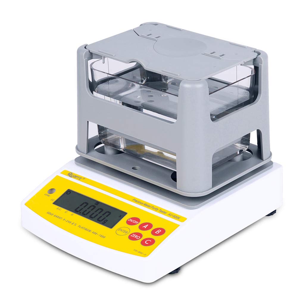Electronic Precious Metal Density Meter Gold Purity Tester Density Analyzer for Gold and Silver (AU-600K)