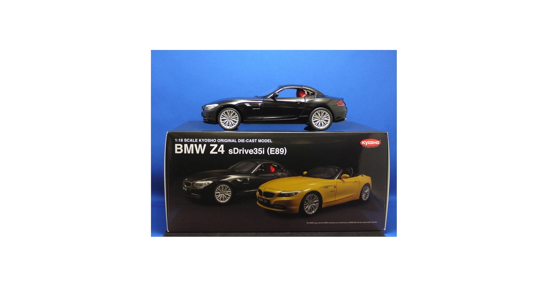 Amazon.co.jp: 1/18 京商 BMW Z4 sDrive35i（E89）ジェットブラック