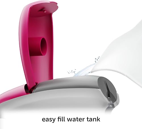 Miniatura 7 de oliso Plancha de vapor M3Pro Project con Solemate  Plancha de cerámica de 1000 W y luz LED para costura, acolchado, manualidades y viajes, color