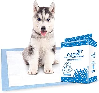 Pet Dog and Puppy Training Pads,Disposable Dog Pee Pads, Ultra Absorbent & 5-Layer Leak-Proof Puppy Pads Pet Training Pads , Dry Quickly Pee Pad for Dog Cats Rabbits or Other House Training Pets (L)