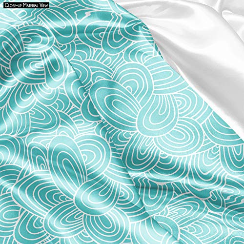 Image of ArtzFolio Hand-Drawn Waves D2 | Pouch Wrist Potli Bag | Bag for Weddings & Casual Parties