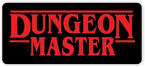 Glassstaff Dungeon Master Try DND - Calcomanías divertidas de Calabozos y Dragones para DM, Dungeon Master, GM - Calcomanías geniales para