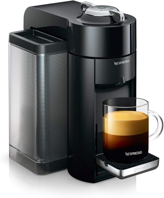DeLonghi Nespresso VertuoLine Coffee & Espresso Machine, Black, ENV135B