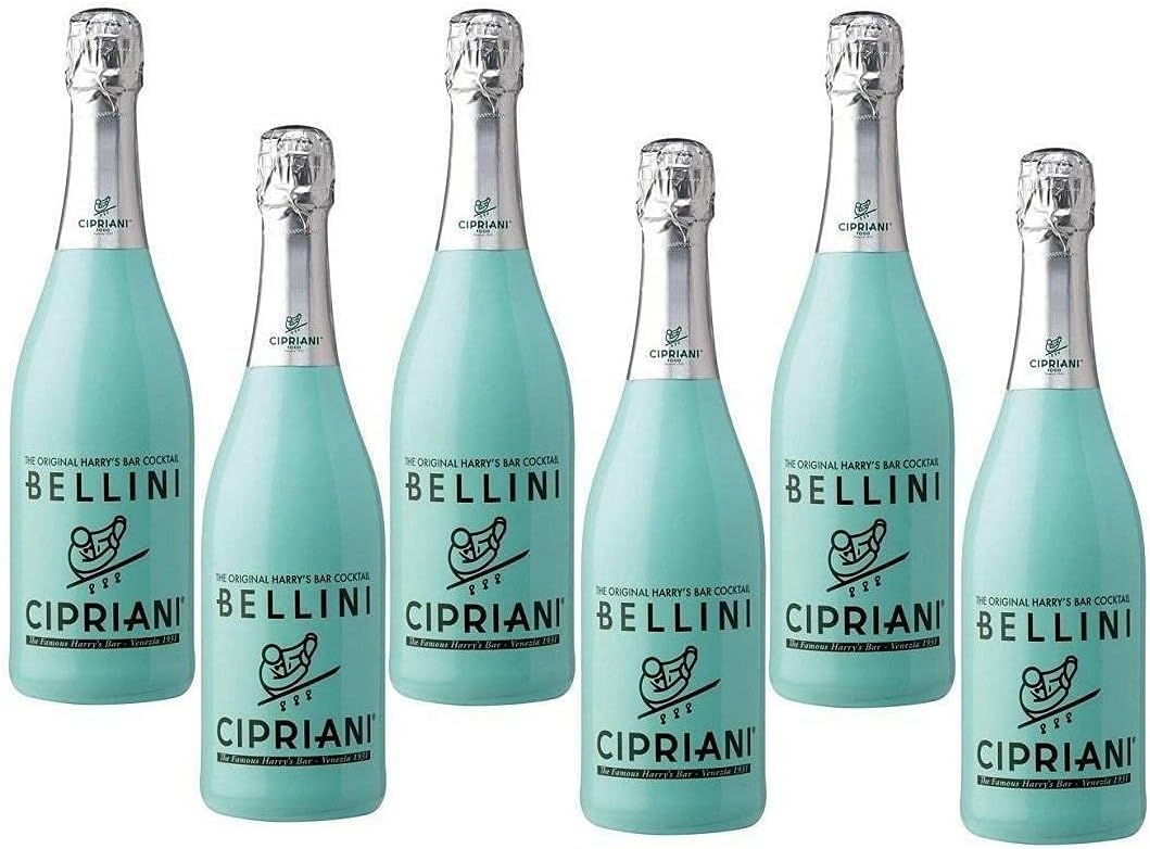 BELLINI THE ORIGINAL HARRY'S BAR COCKTAIL 75CL 6 BOTTLES