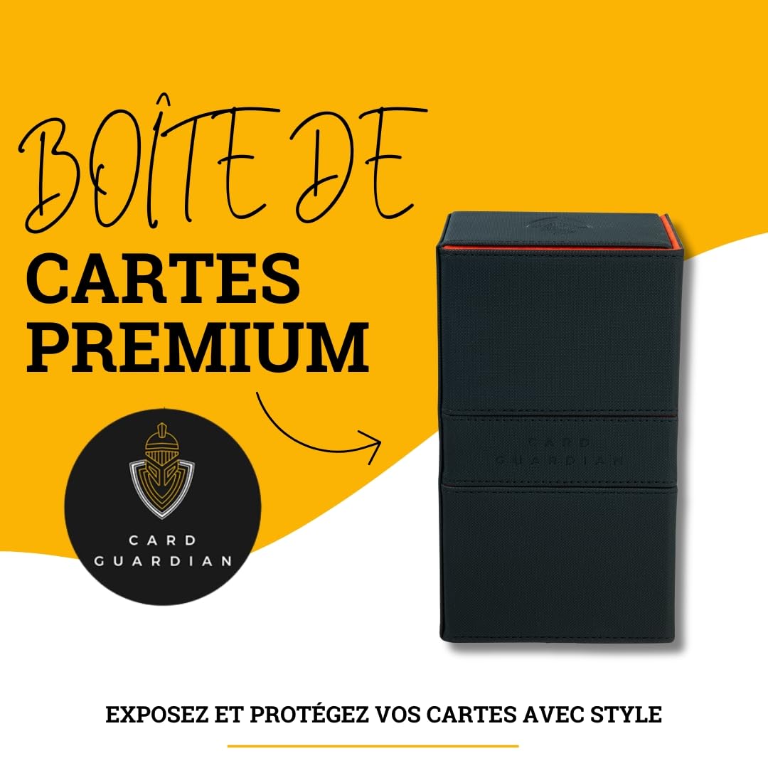 Card Guardian - Boîte de rangement pour cartes à collectionner - Grande