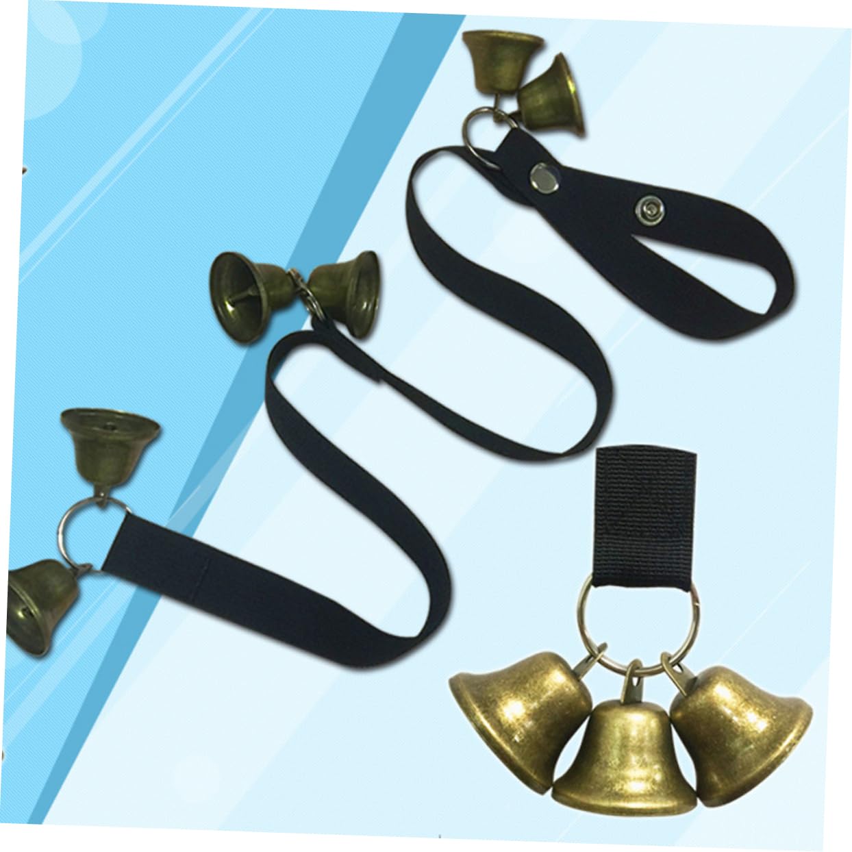 BESPORTBLE Dog Door Bells for Potty Training Pet Doorbell Puppy Bell Thicker Nylon Metal Rope