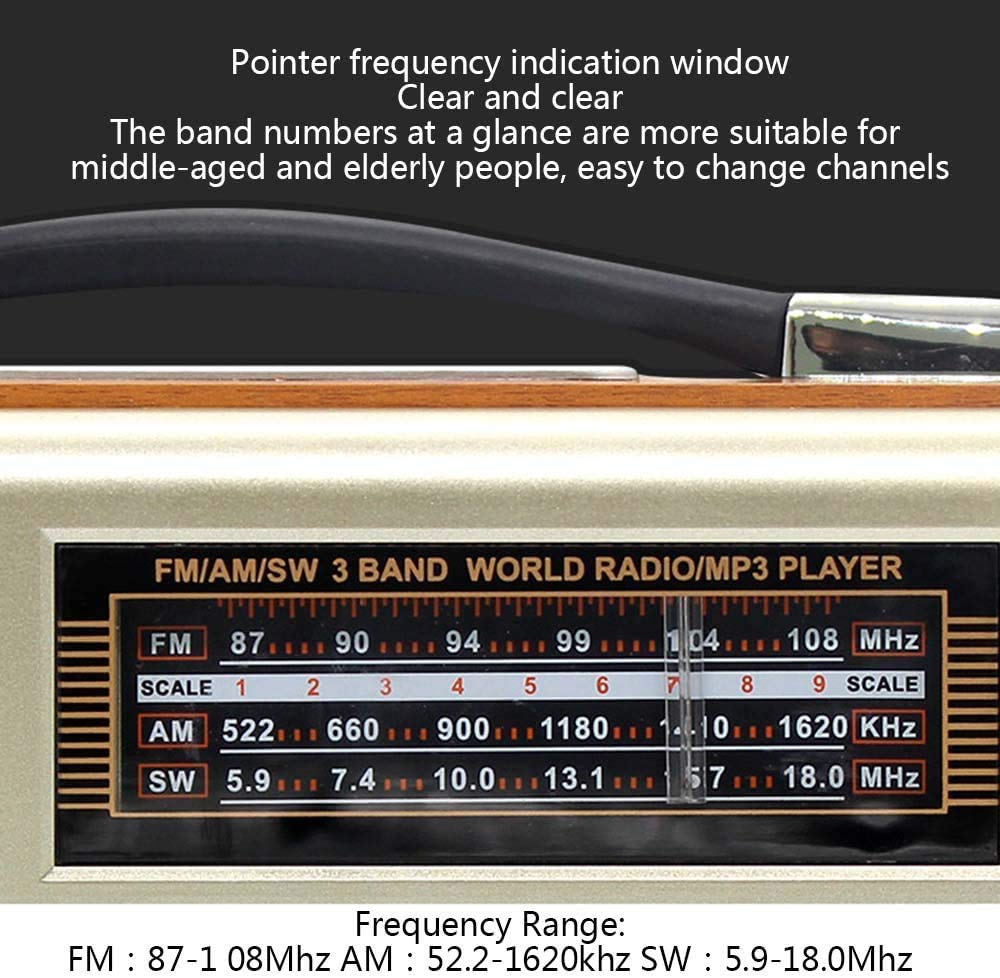 Radio retro, radio Bluetooth retro AM/FM/SW blat z odbiornikiem i odtwarzaczem CD USB / karta TF / MP3 bezprzewodowe połączenie AUX wejście audio, białe