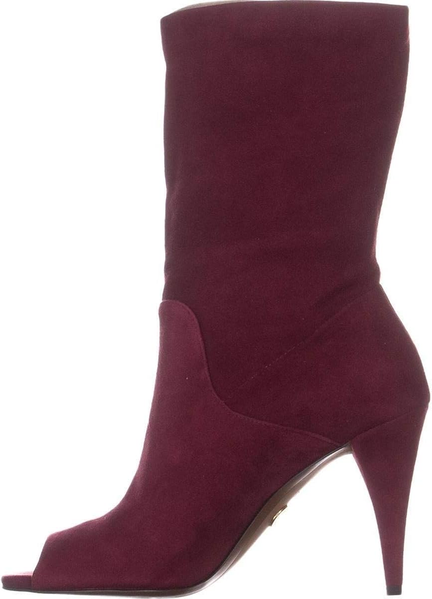elaine open toe bootie