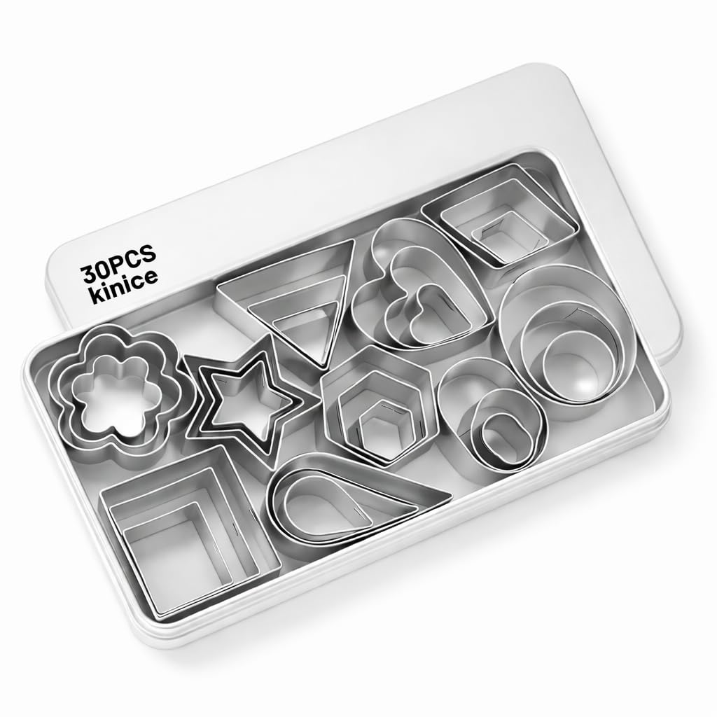 Photo 1 of Kinice 30-Piece Mini Cookie Cutter Set