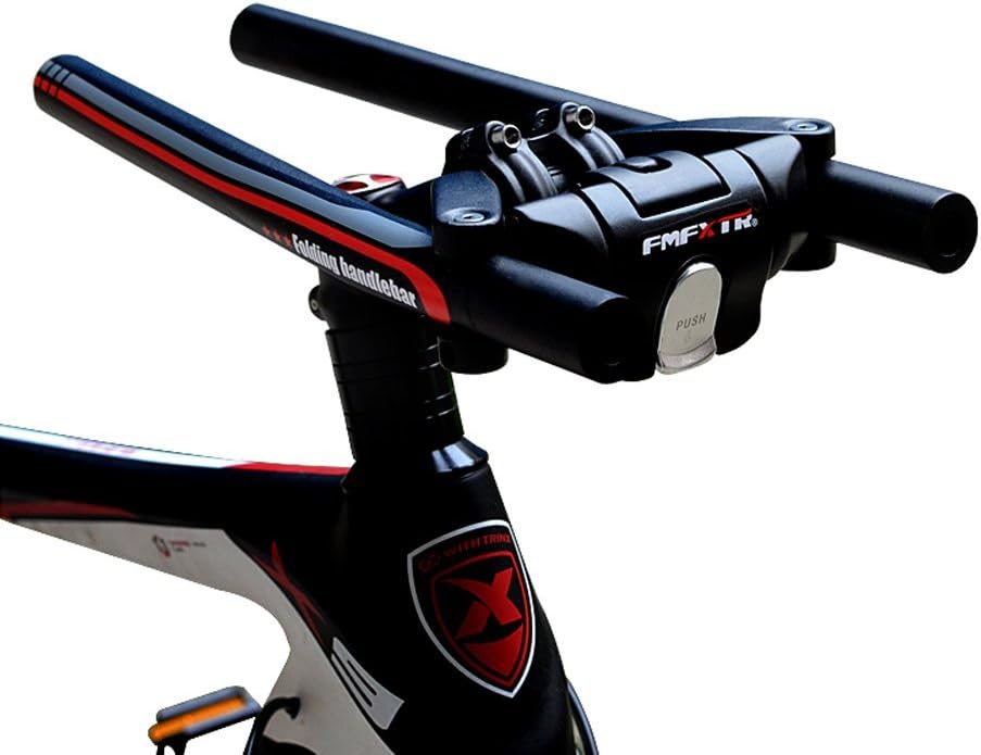 JYshuanghao Bike Folding Handlebars Aluminum Alloy