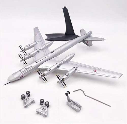 Miniatura 6 de Tu-95 Bear Strategic 1200 Diecast Aircraft Model Interchange Mode