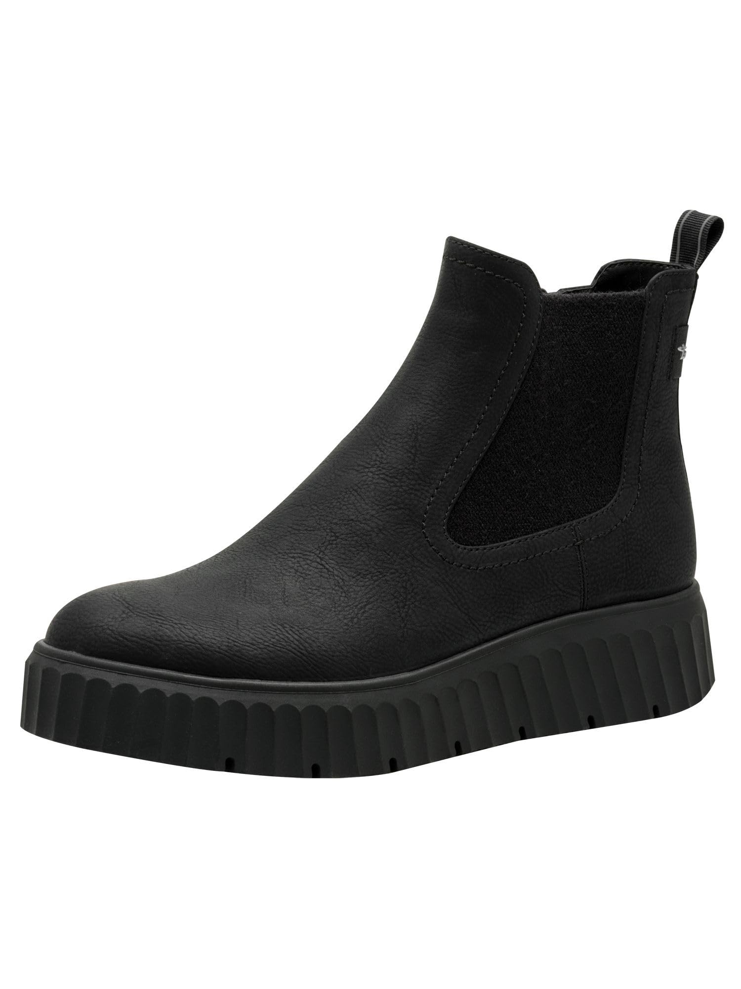 Tamaris Women's Flat Boots, black, 39 EU