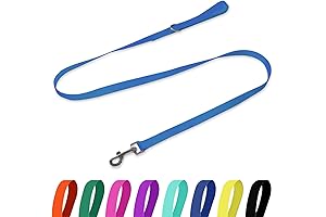 Heavy Duty Waterproof Rubber Dog Leash - Strong and Durable for Small,...