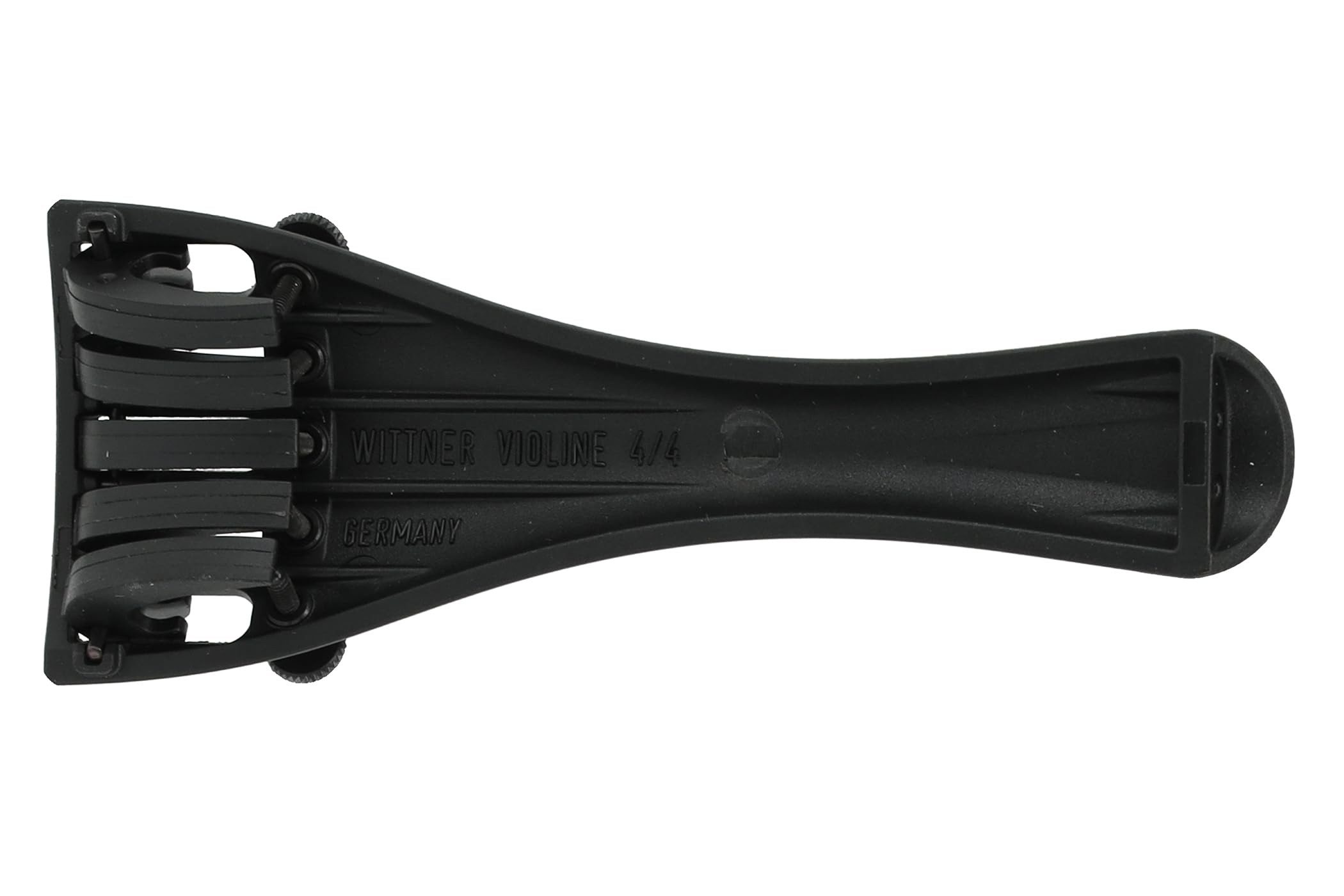 Wittner 918111-5 Cordier Violon Ultra 4/4-5 cordes - plastique haute technologie - 5 accordeurs précis - ultra-léger - avec corde de suspension en nylon - noir