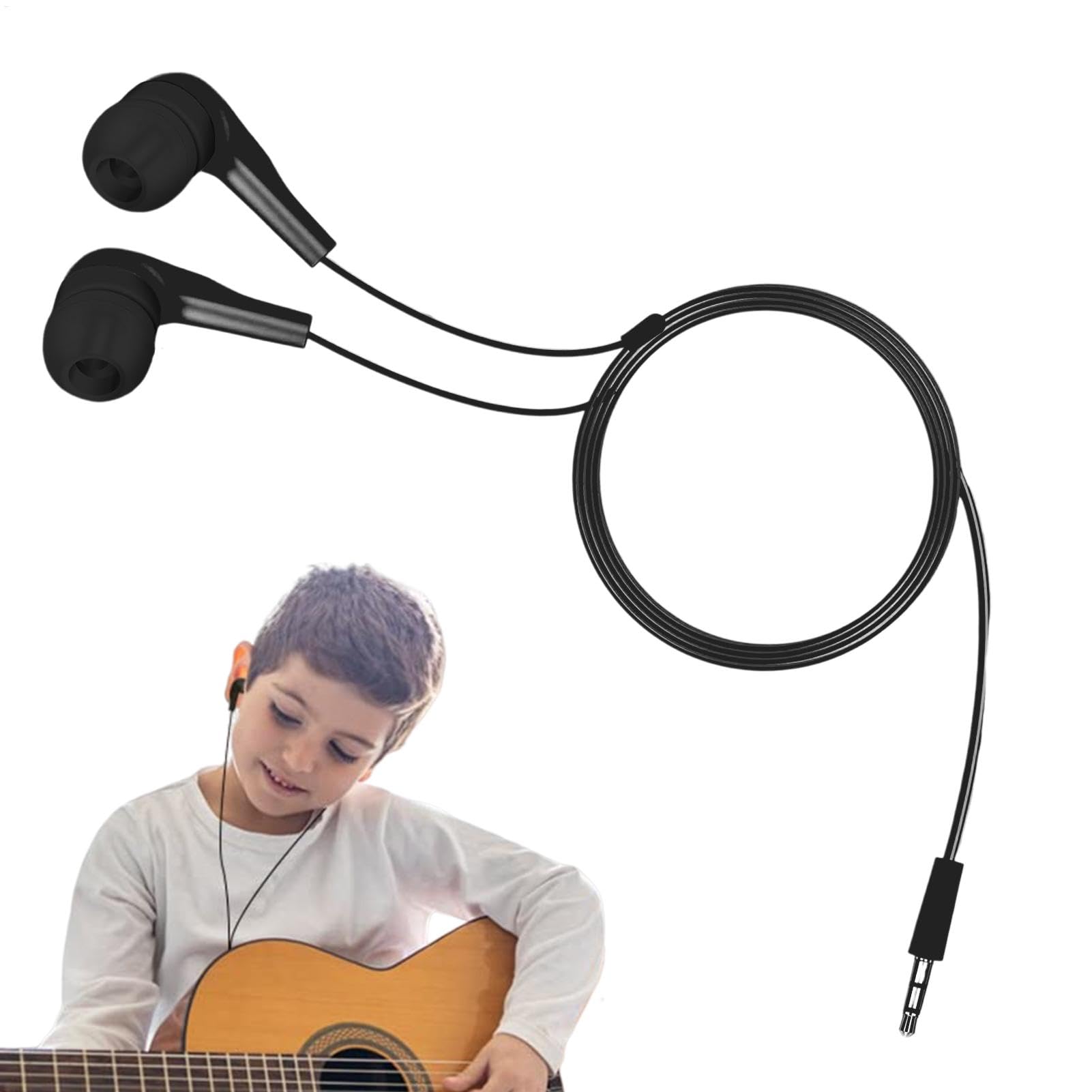 100 cuffie con cavo, jack da 3,5 mm, con filo, per scuola, per cellulari | laptop, bambini, compatibili con smartphone e MP3