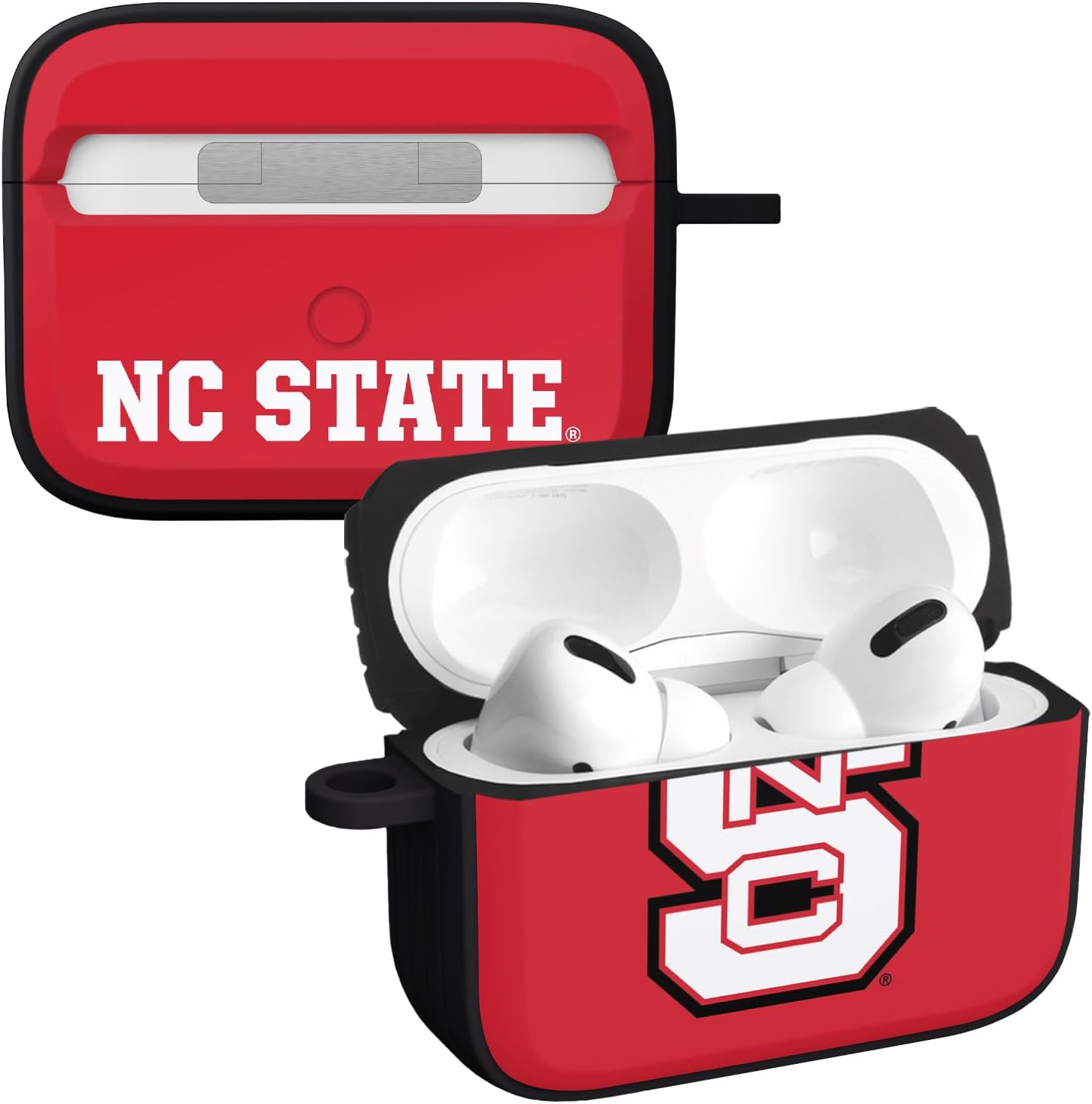 Affinity Bands North Carolina State Wolfpack HDX Case Cover Compatible with Apple AirPods Pro 1 & 2 (Classic)