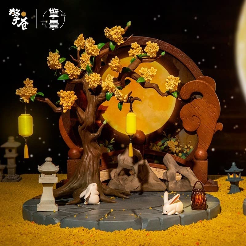 Amazon.co.jp: 擎蒼 フィギュア用背景置物小物セット（丹桂疏影） 魔道