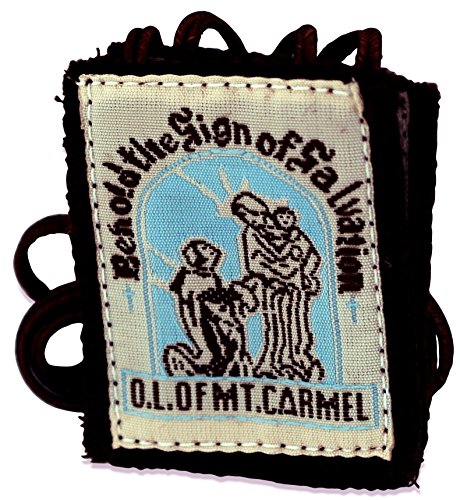 Venerare Authentic Catholic Scapular - 100% Wool (Best Brown Scapular w Brown Cord) Made in The U.S.A.