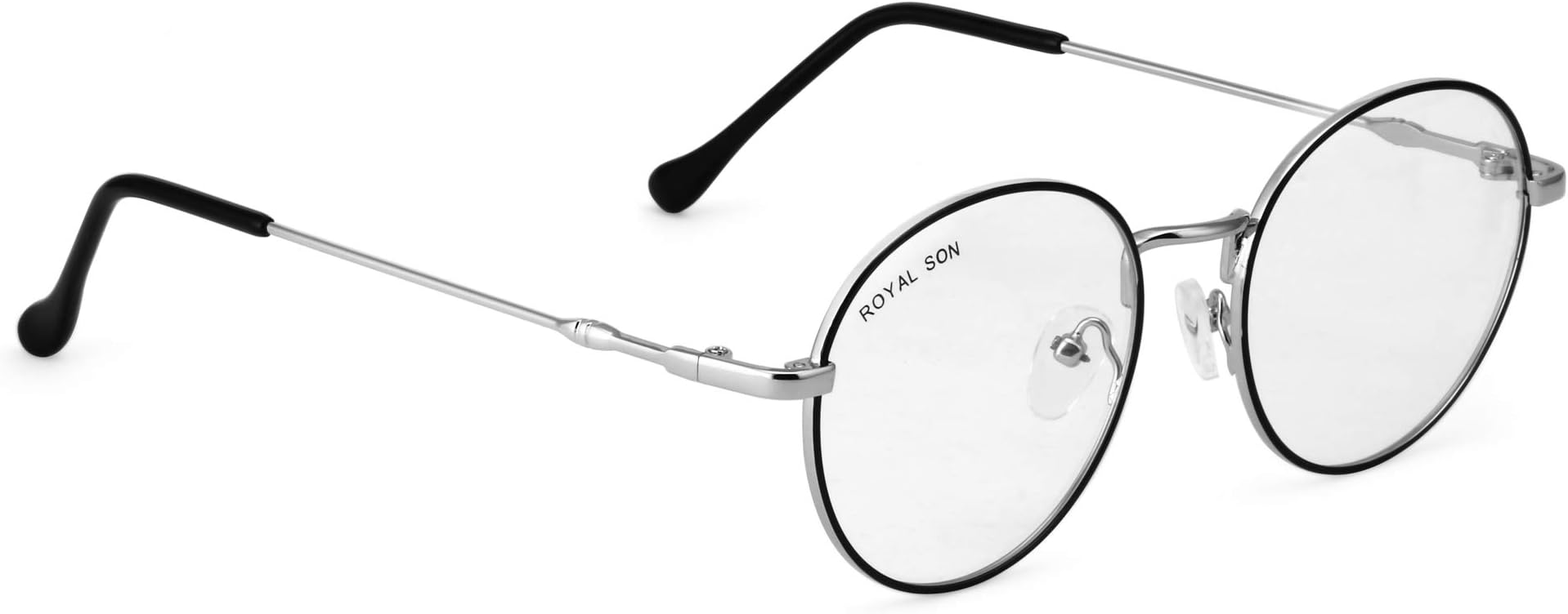 Royal Son Trendy Casual Fashion Round Metal Men Women Spectacle Frame For Eye Protection