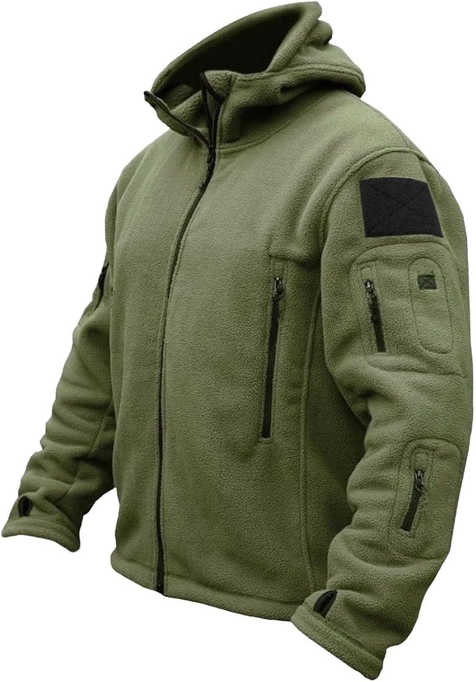 Men Winter Thermal Fleece Tactical Jacket Outdoors Sports Hooded Coat Militar Softshell Hiking Outdoor Jackets