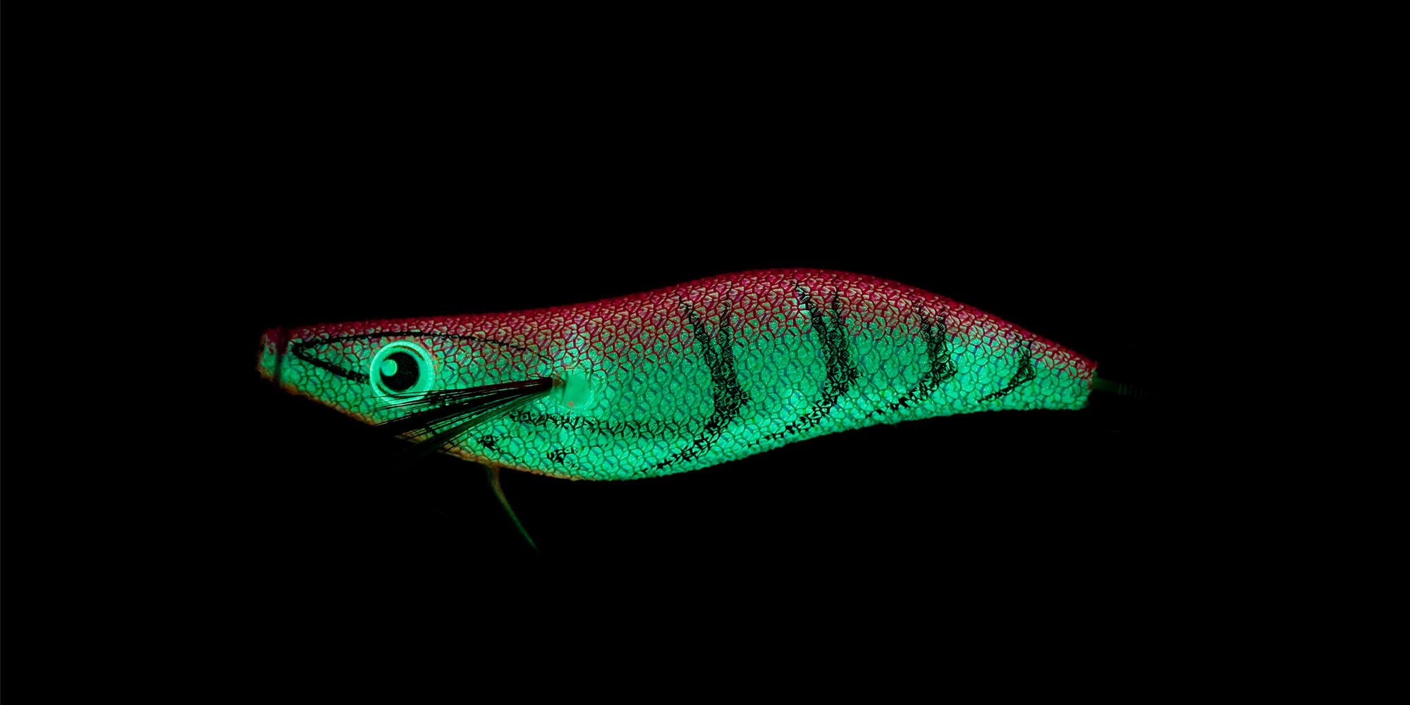 YO-Zuri Egi: Aoli Q RS No. 1.6 SLPE: Skeleton Luminous Pink Shrimp