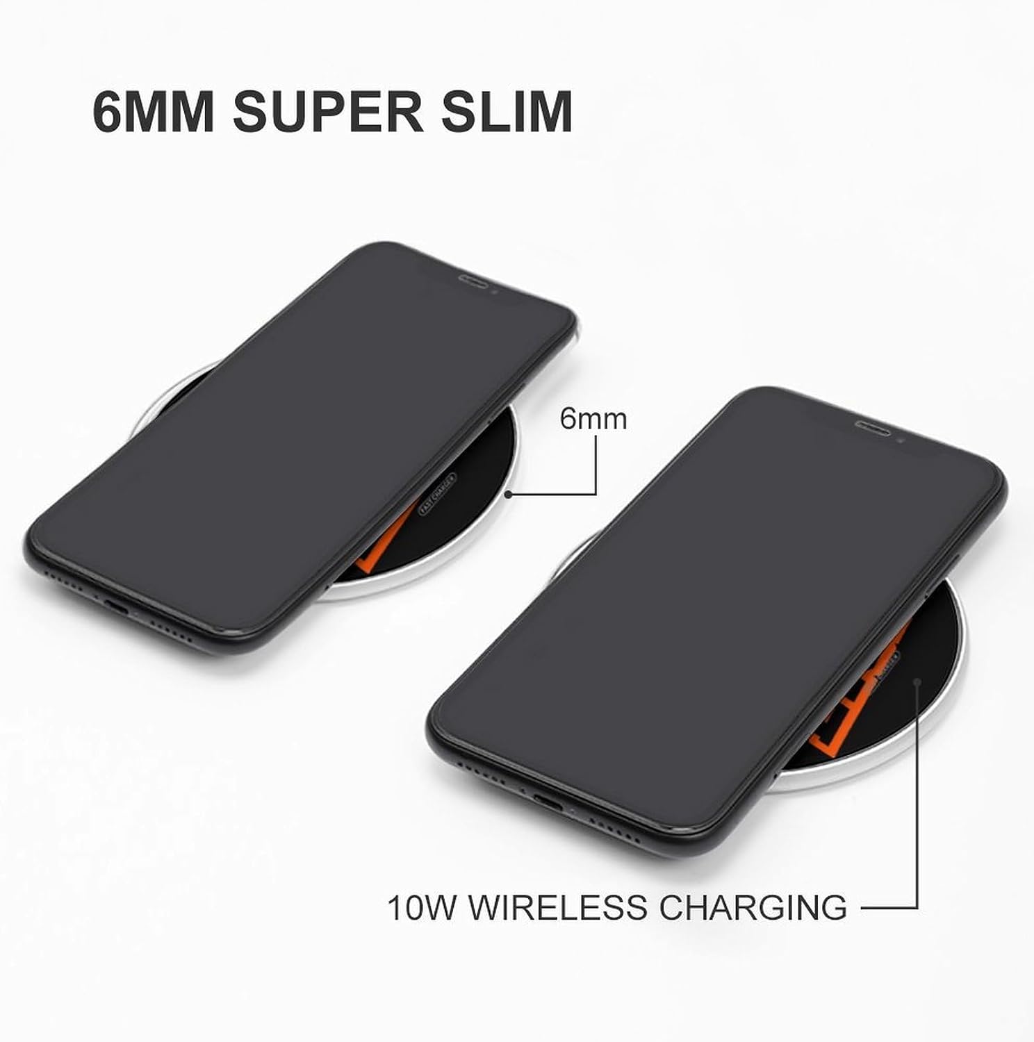Lion Logo Novelty Wireless Charger Funny 10W Fast Charging Pad Mat for Cell Phone image 3