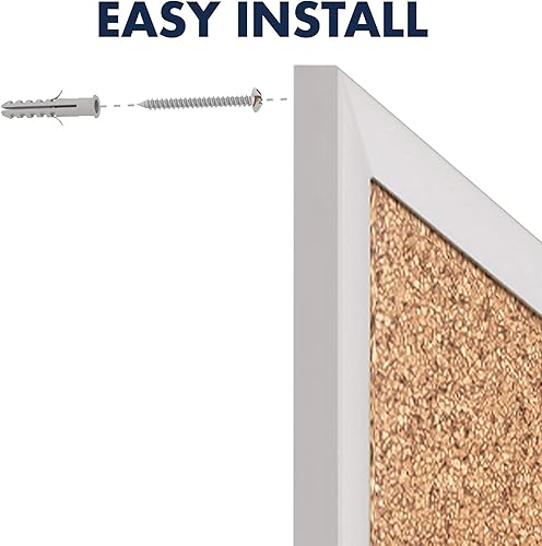 Miniatura 7 de QRT2304 - Tablero de anuncios de corcho clásico Quartet