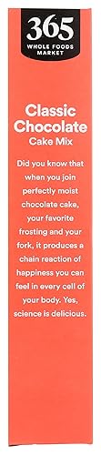 Miniatura 4 de 365 by Whole Foods Market, Mezcla clásica de pastel de chocolate, 15 onzas