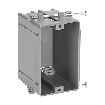 Amazon.com: Maxxima 1 Gang 18 cu. in. PVC New Construction