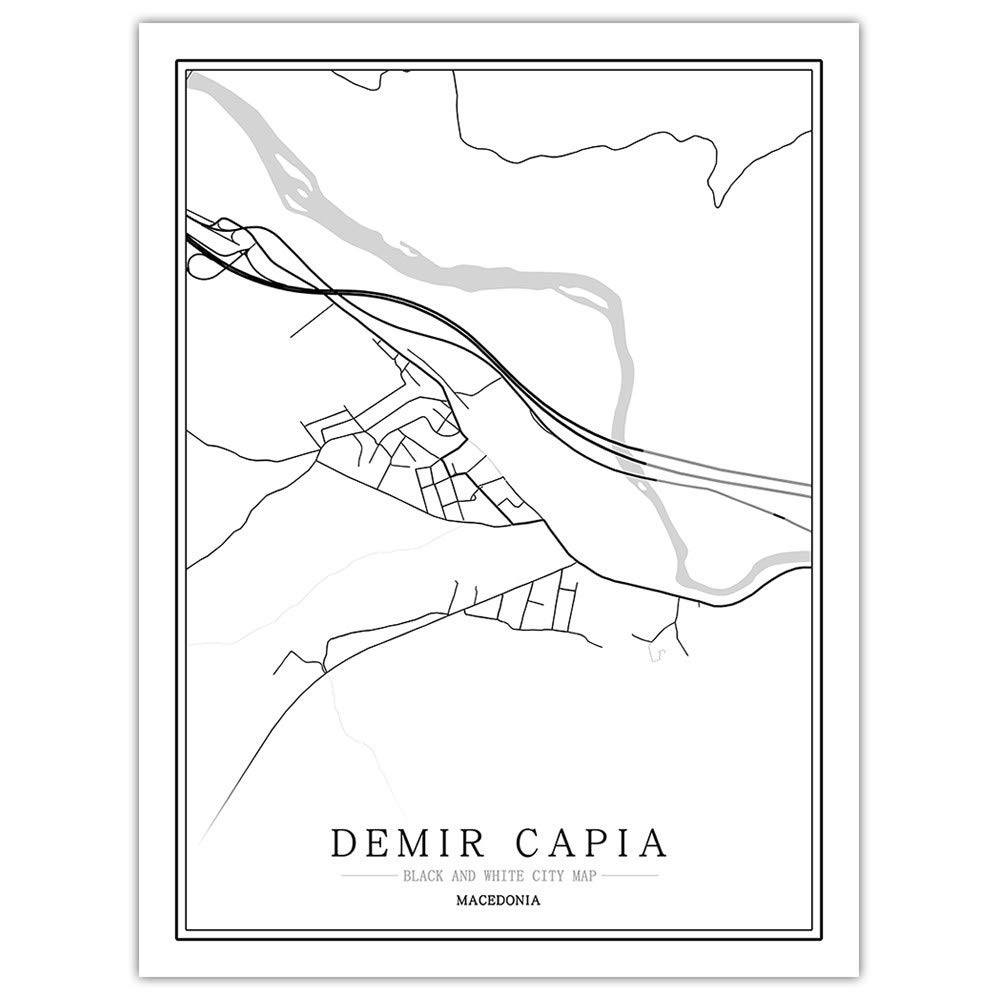 Demir-Capia Macédoine peinture pour habiller un grand mur vide avec un art mural contemporain