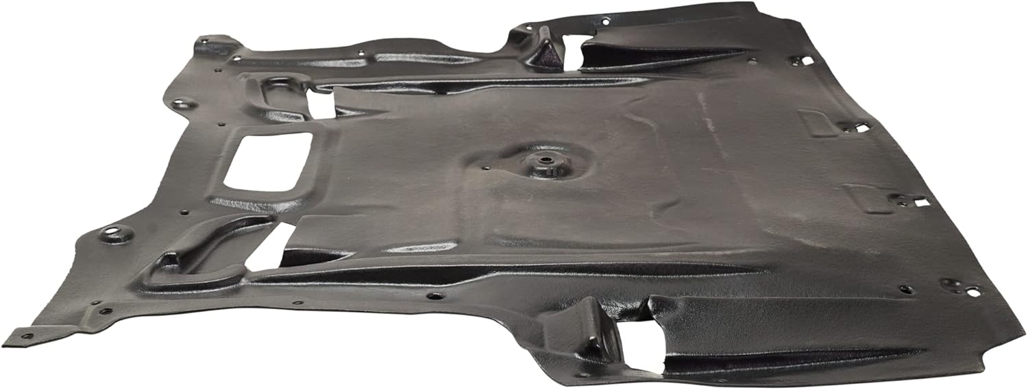 Evan Fischer Front Engine Splash Shield Compatible with 2011-2016 BMW 528i, Fits 2012-2016 BMW 528i xDrive, Fits 2014-2016 BMW 535d, Fits 2014-2016 BMW 535d xDrive, Fits 2011-2016 BMW 535i BM1228195