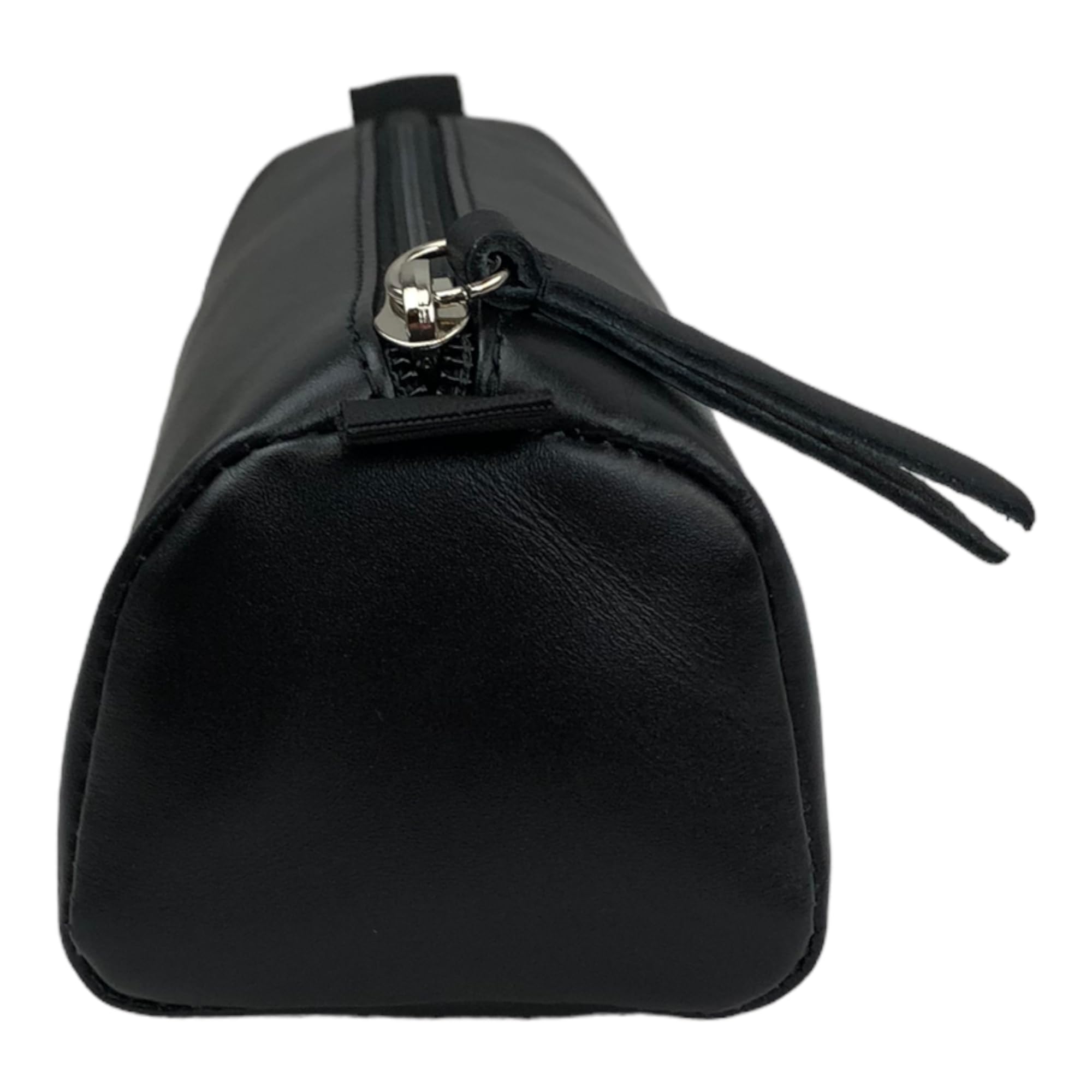 Astuccio In Vera Pelle Made In Italy - 21x5x5 Cm, Cerniera Metallo, Colore Nero - Foto 10