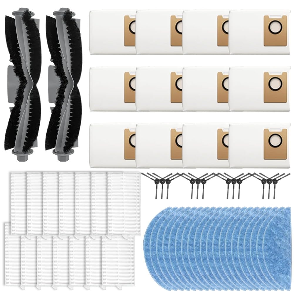 Brosse principale, brosse latérale, filtre, serpillière pour ECOVACS, YEEDI Y1 et PRO Plus