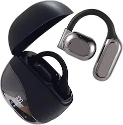 Fones de ouvido tradutores de idiomas, dispositivo de tradução de idiomas 3 em 1 em tempo real, 144 idiomas e acentos, design para viagens, negócios e aprendizagem (preto)